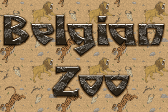 Belgian Zoo: A Playful Typeface for Modern Branding