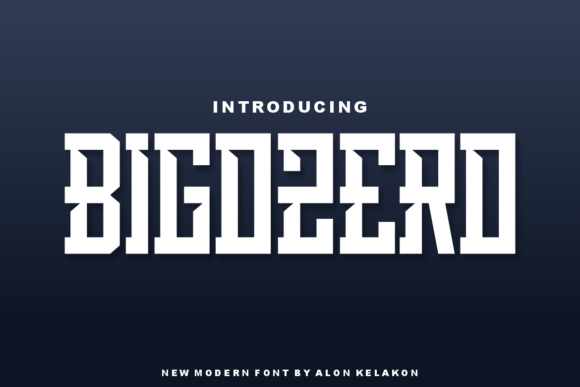 Bigozero: The Modern Display Font for Brand Growth