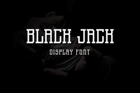 Black Jack: A Bold Display Font for Editorial Impact