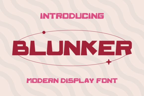 Blunker Font Review: A Modern Display Typeface for Bold Brands
