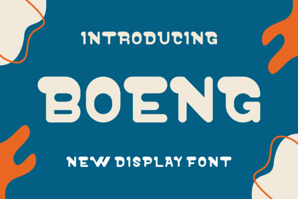 Boeng: The Bold Display Font for Modern Branding