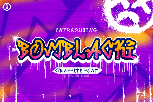 Bomblacki: The Graffiti Font for Urban Branding