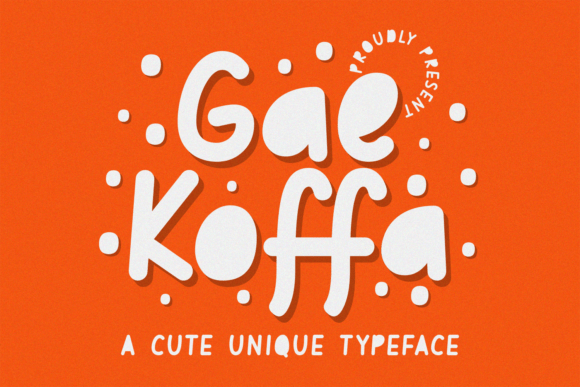 Boost Campaign Visibility with Gae Koffa Display Font