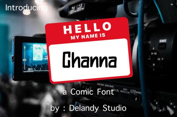Channa: A Cheerful Display Font for Authentic Branding