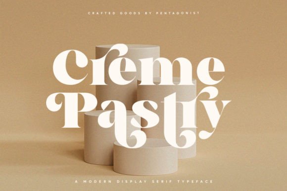 Creme Pastry: The Elegant Display Font for Handmade Brands
