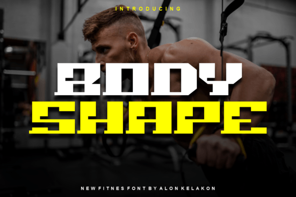 Elevate Campaigns with Body Shape Display Font