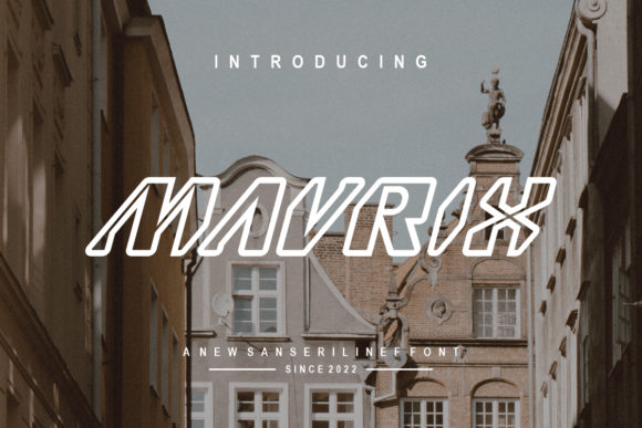 Elevate Your Campaigns with the Mavrix Display Typeface