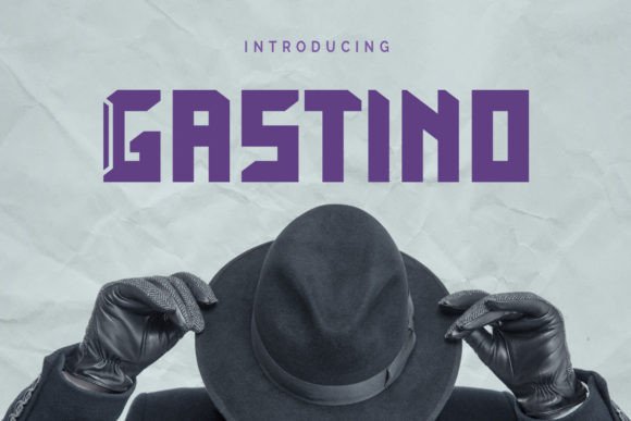 Gastino: The Unique Display Font for Crafters