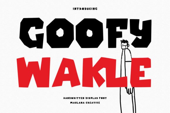 Goffy Wakle: A Bold Display Font for Memorable Branding