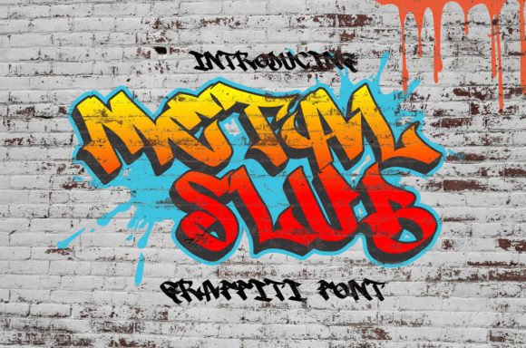 Metal Slub Font: The Ultimate Urban Display Typeface