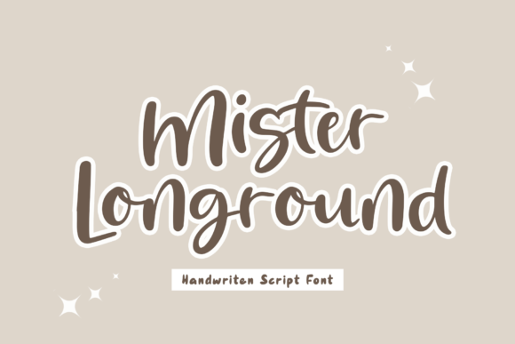 Mister Longround: A Sweet Handwritten Font for Branding