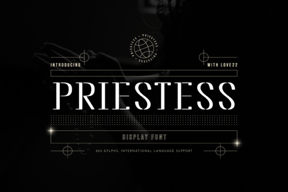 Priestess: A Modern Typeface for Editorial Elegance