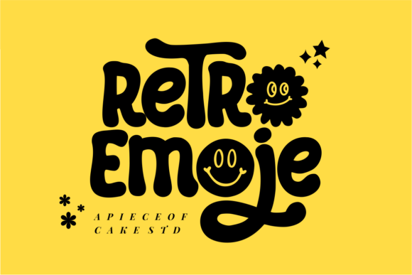 Retro Emoje: A Playful Display Font for Modern Web Design