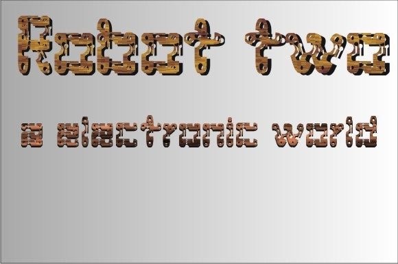 Robot Two: A Futuristic Display Font for Modern Editorial Design