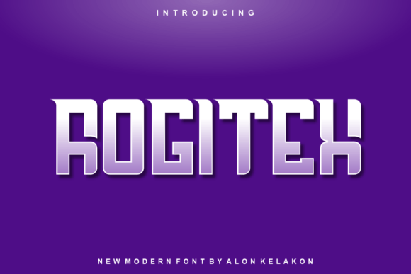 Rogitex Font: A Modern Typeface for Bold Branding