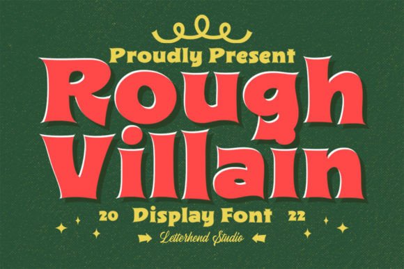 Rough Villain Typeface Review: Bold Fun for Branding