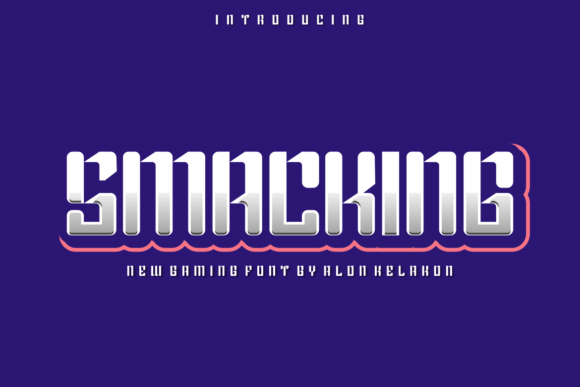 Smacking Font: The Modern Typeface for Bold Branding