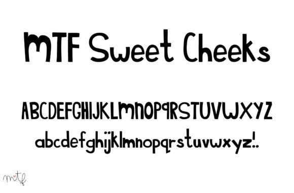 Sweet Cheeks: A Bold Display Font for Modern Editorial Design