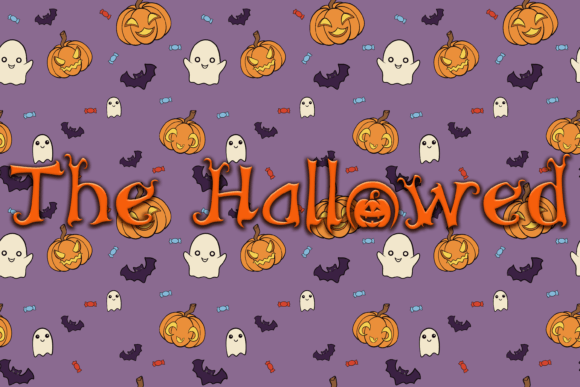 The Hallowed: A Whimsical Display Font for Makers