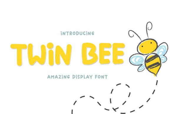 Twin Bee: A Sweet Display Font for Small Business Branding