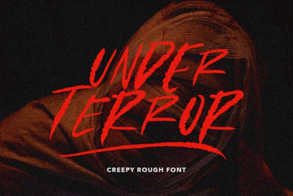 Under Terror: A Bold Display Font for Branding