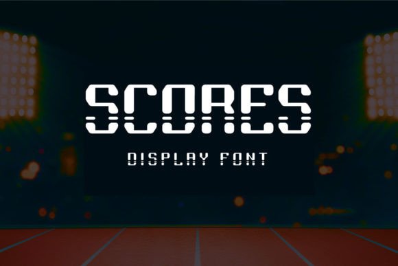 Using Scores Display Font for Bold Web Headers