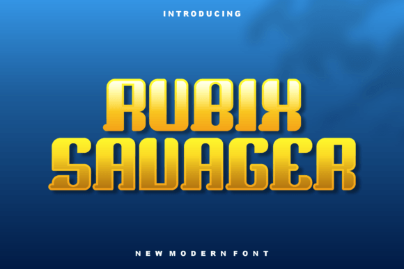 Why Rubix Savager Is the Bold Display Font Your Brand Needs