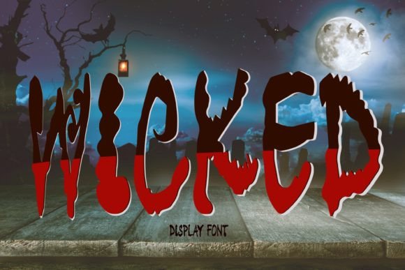 Wicked Font Review: A Creepy Display Typeface for Halloween